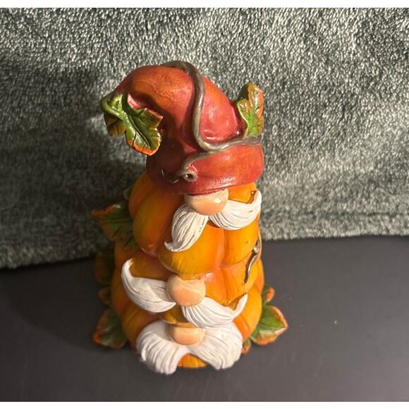 Fall Thanksgiving Stack Gnome Pumpkin Table Decoration - Picture 7 of 9